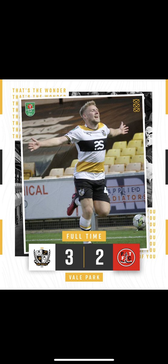 Josh Thomas (@joshthomass44) on Twitter photo What a feeling scoring my first professional goal. Into the next round we go. You vale supporters are unbelievable 🙌🏻 <a href="/OfficialPVFC/">Port Vale Football Club</a> 🟠⚪️ What a feeling scoring my first professional goal. Into the next round we go. You vale supporters are unbelievable 🙌🏻 <a href="/OfficialPVFC/">Port Vale Football Club</a> 🟠⚪️