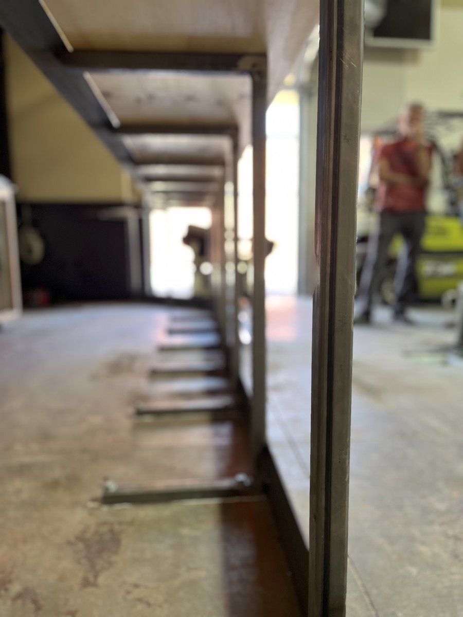 CommonBlockBrew's tweet image. We're raising the bar. 🍺 The phase of building tables, benches, and bar seating is here — and that means we're close! We can wait to pour the first glass in Klamath Falls soon.