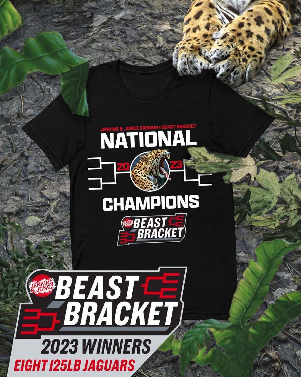 JenkinsAndJonez's tweet photo. Final order of business. #BeastBracket tee available in the Jenkins and Jonez store. https://t.co/ORRWMk2elL https://t.co/bLO78CmblK