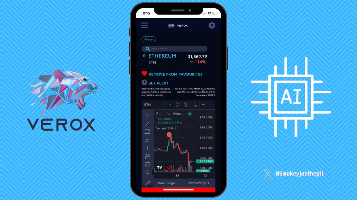 Smokeyjoethepi1's tweet photo. This is another signal of $VRX | #Verox_AI #AI #tradingbot for $ETH #Ethereum
@Verox_AICrypto https://t.co/FzNHJDK4nh