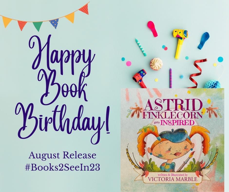 Happy Birthday, Astrid! 🌸📚🎉 #newbook #newbookalert #kidlit #kidlitart #pb #picturebook #booksforkids #books2seein23 #nd #ndbooks #neurodiversity #education #schoollibrary #art #kids #curiosity #learning