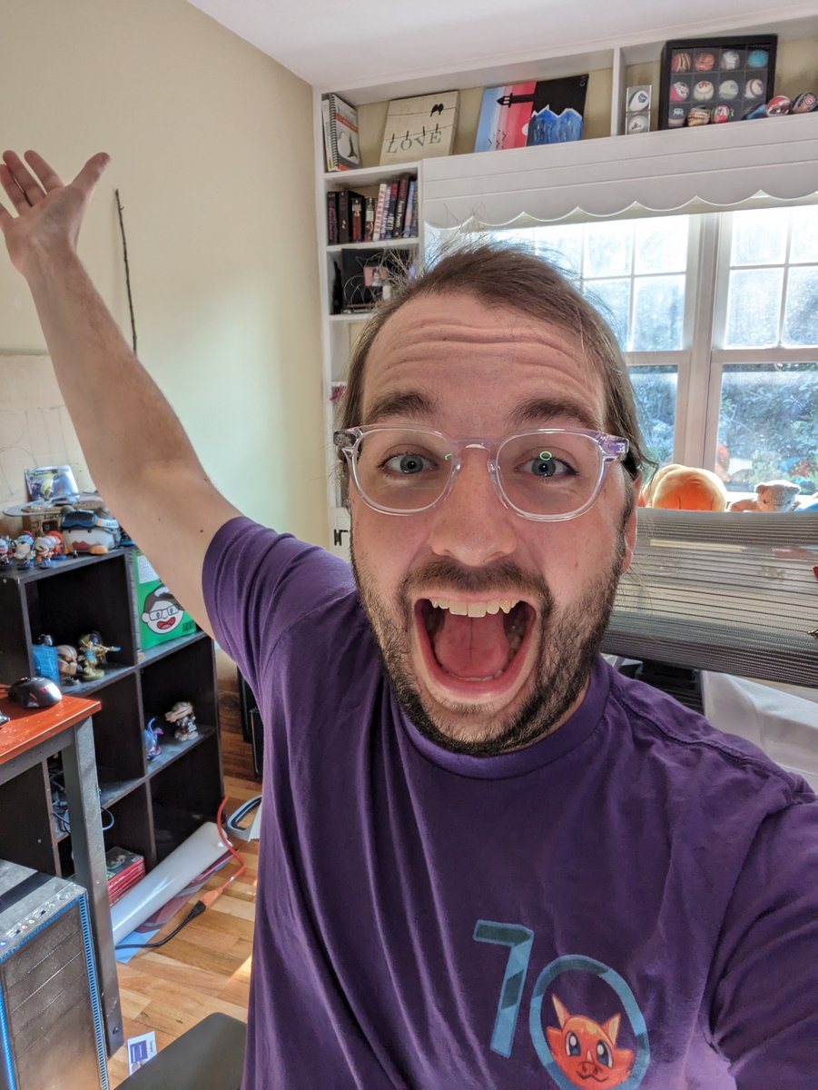 GupasMegerg's tweet photo. Hey there!

It's Space Wizard night! Hop on in as we head down to an ancient and mostly desolate planet and try to learn how to swing our laser sword real cool like. Now with improved frame rate (probably)!

Join me!

Live now: https://t.co/zM8qcabksi https://t.co/uclD3wenUM