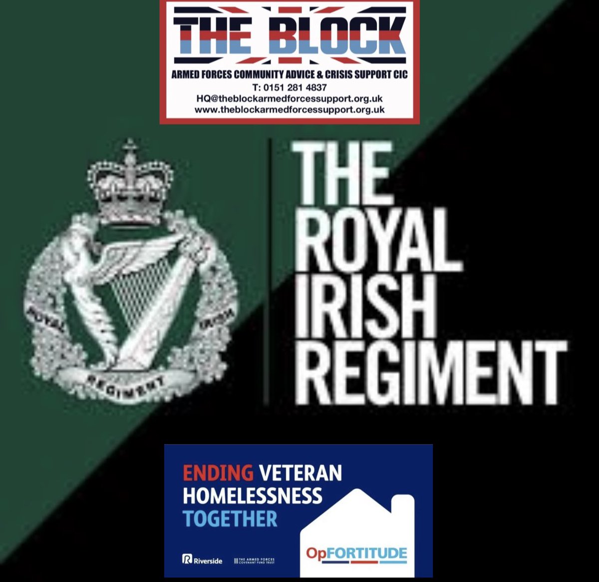 THE BLOCK, Armed Forces Foundation tweet media