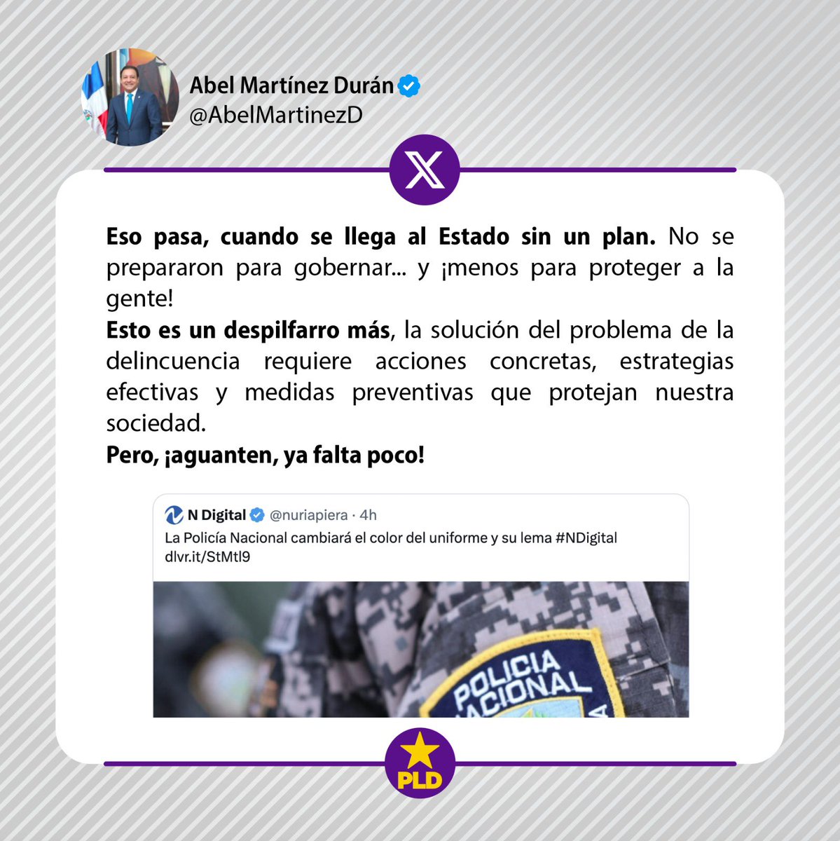 Abel Comunica RD tweet media