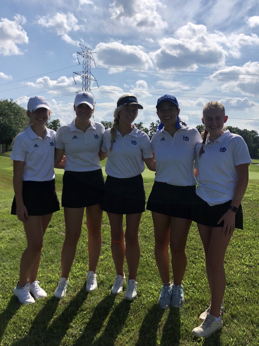 Sam and Ellie each shot a 49 to lead the way in our first match of the season at Royal American. Go Cats!