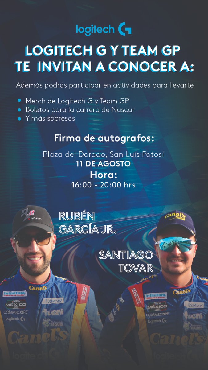 ¡Es tu oportunidad de conocer a nuestros pilotos!