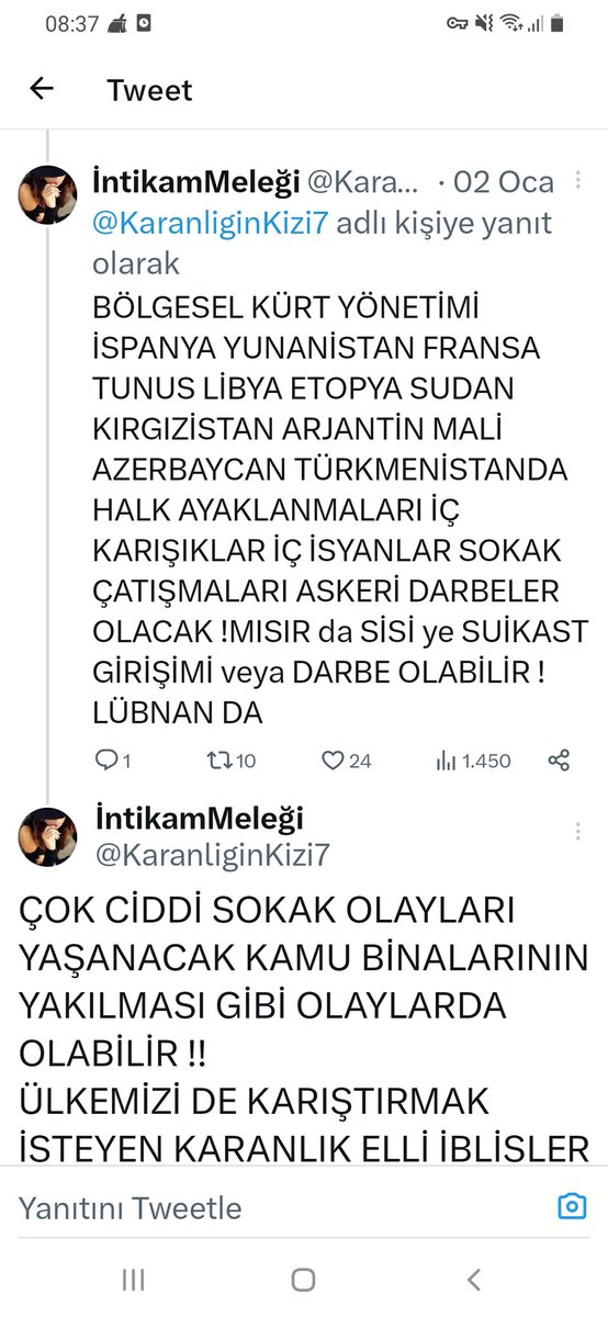 KaranliginKizi7's tweet photo. #İBRET ALINMASI
BİR DURUM!
NE DEMİŞTİK !
2023 #DEĞİŞİM ve #DÖNÜŞÜM YILI OLACAK
HALKLARDA #ÖFKE PATLAMALARI OLACAK!
ÜLKESİNİ HALKINI #DEVLETİNİ #SOYAN #HIRSIZ #SAHTEKAR ŞATAFAT ve LÜKS İÇİNDE YAŞAYAN LİDERLERİ #DERBEST EDECEKLER
#YARGILAYARAK HESAP SORACAKLAR
HALKLAR #KAZANACAK https://t.co/SlFBf42ix8
