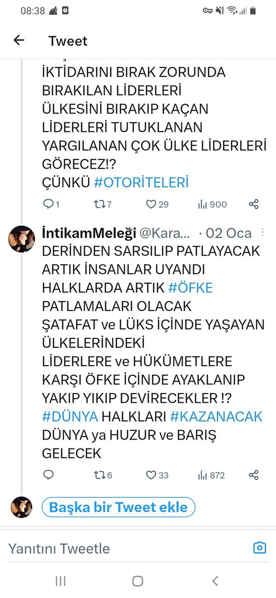 KaranliginKizi7's tweet photo. #İBRET ALINMASI
BİR DURUM!
NE DEMİŞTİK !
2023 #DEĞİŞİM ve #DÖNÜŞÜM YILI OLACAK
HALKLARDA #ÖFKE PATLAMALARI OLACAK!
ÜLKESİNİ HALKINI #DEVLETİNİ #SOYAN #HIRSIZ #SAHTEKAR ŞATAFAT ve LÜKS İÇİNDE YAŞAYAN LİDERLERİ #DERBEST EDECEKLER
#YARGILAYARAK HESAP SORACAKLAR
HALKLAR #KAZANACAK https://t.co/SlFBf42ix8