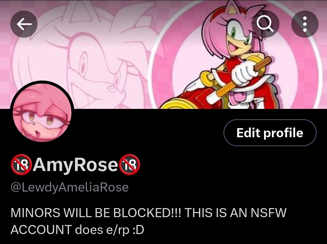 Zamaliii's tweet photo. Go follow my other rp account! I post mostly amy stuff and such on there :3 https://t.co/NCV2hFJXkF