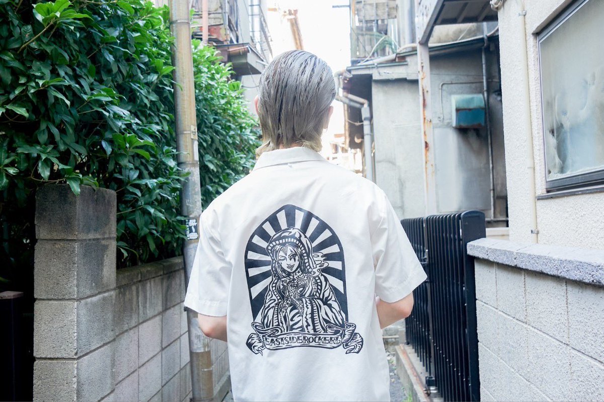 exsxrxz's tweet photo. 【PxAxTxW CLOTHING】

🇲🇽 VICE MARIA Open color Shirt🇲🇽

design by 
野口ゐうと　@SNKYUTO 

◾︎通販ご希望の方は
eastsiderockerz69@yahoo.co.jp
または僕にDM下さい。

photo @natsumiiiiiiI7 

#EASTSIDEROCKERZ #豊川 https://t.co/GIfoYhCabb