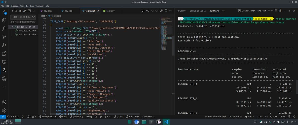 Mast3rchi3f_07's tweet image. "🎉 Big sigh of relief as all unit tests pass with flying colors! Time to catch some Z's with a tranquil mind. 😌💤 #CPP #QualityCoding #UnitTestingWin"