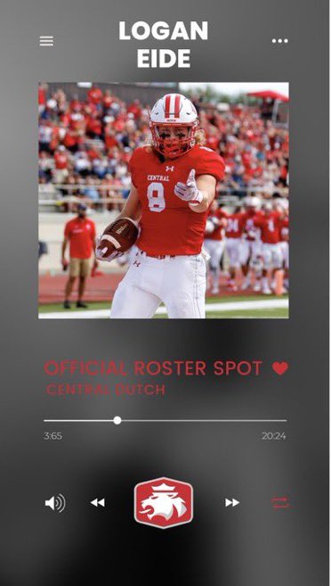 logan_eide's tweet image. After a great conversation with @CoachShep3, I’m excited to say I’ve received an offer from @CUI_Football.  Go Dutch!