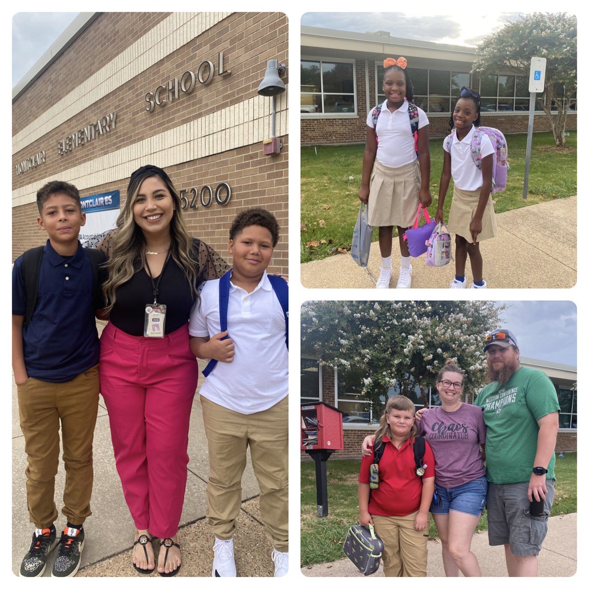 Welcome Back <a href="/MES_Roadrunners/">Montclair Elementary</a>  families! It’s going to be an amazing year. #GarlandISD1stDay #TheGISDEffect
<a href="/gisdnews/">Garland ISD</a> <a href="/MrsEstradaP/">Andrea Estrada</a>