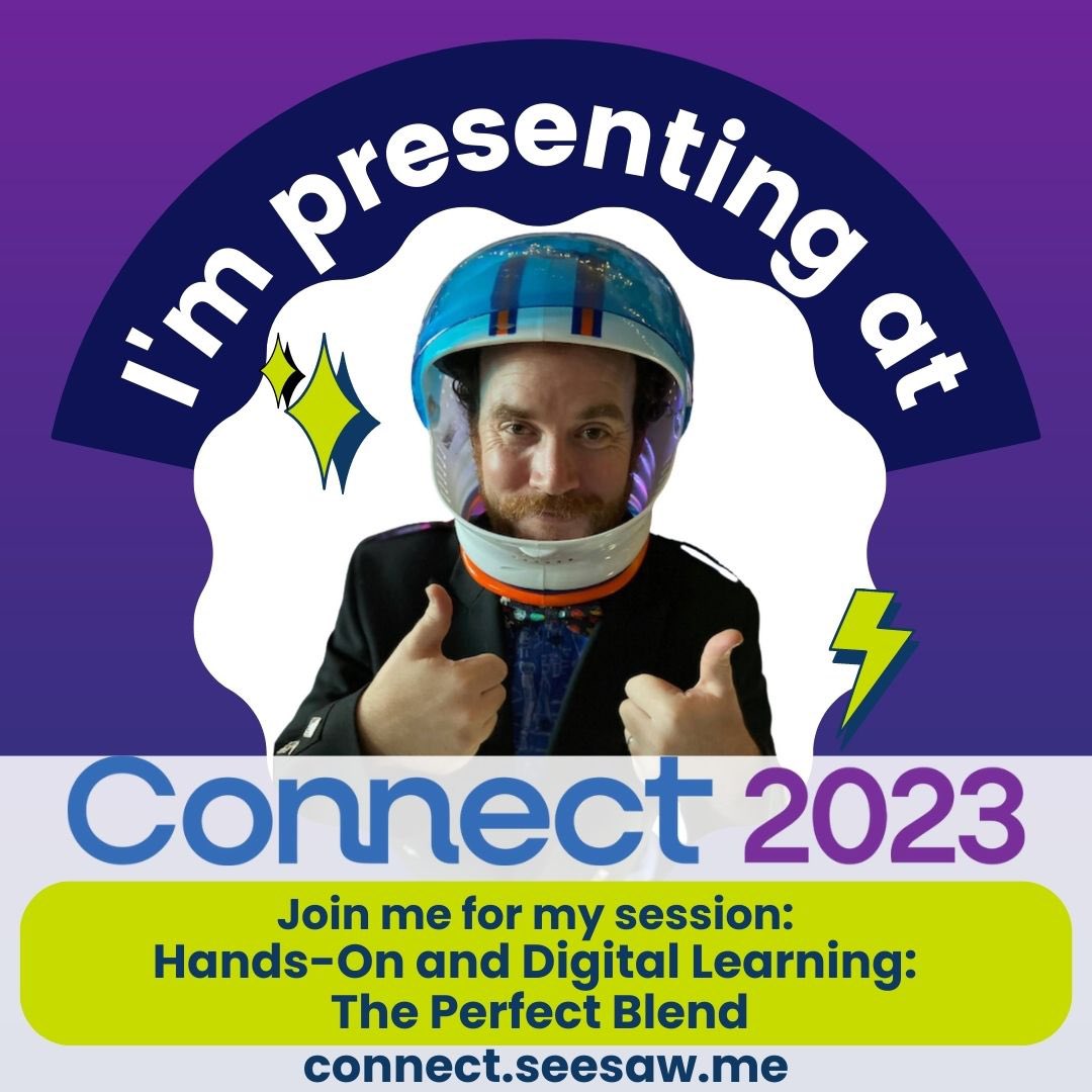 cogswell_ben's tweet photo. 📢 Calling all educators! 📚🌟 Join me tomorrow at #Connect2023 for an exciting session: Hands-On &amp; Digital Learning: The Perfect Blend

 💻 This free session covers ideas on how to include @Seesaw as a regular part of your instruction

See you there! 🤝 https://t.co/5jsFypXSuH https://t.co/jS9gdapdfw