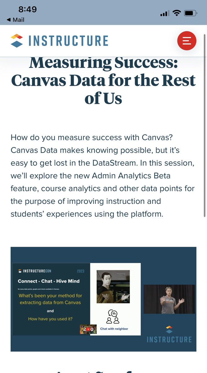 This was a fun session! loved putting it together, loved presenting, loved the engagement! Thx @Canvas_by_Inst for letting me share at #instcon23 instructure.com/resources/vide…  #canvaslms