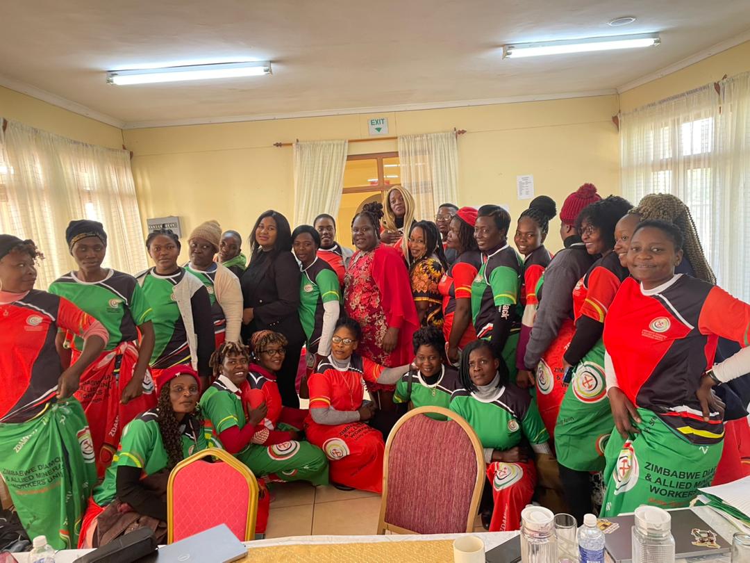 ZimdiamondW's tweet photo. Giving women special training can help increase their confidence so they can participate more actively in unions. Unions can also encourage other female leaders to act as role models, give talks and raise awareness.
#ZDAMWU way
#wanthitha umfazi wathintha imbokodo 💪 https://t.co/SFDGpSRECJ