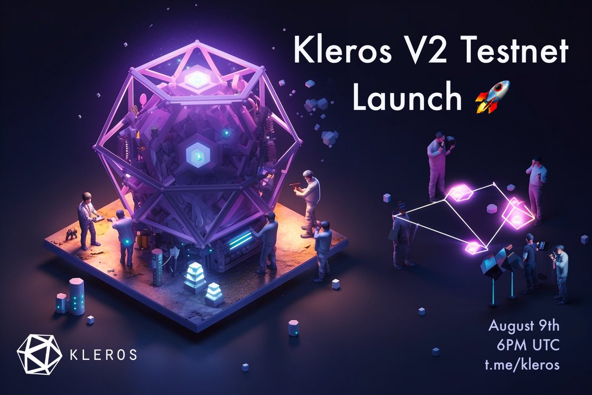 ⚖️ Today is the day! The Kleros V2 is almost here, and we can't wait for you to experience it.

All systems are operational and ready to go. 🫡

Are you ready too? 🧑‍🚀

🧵
