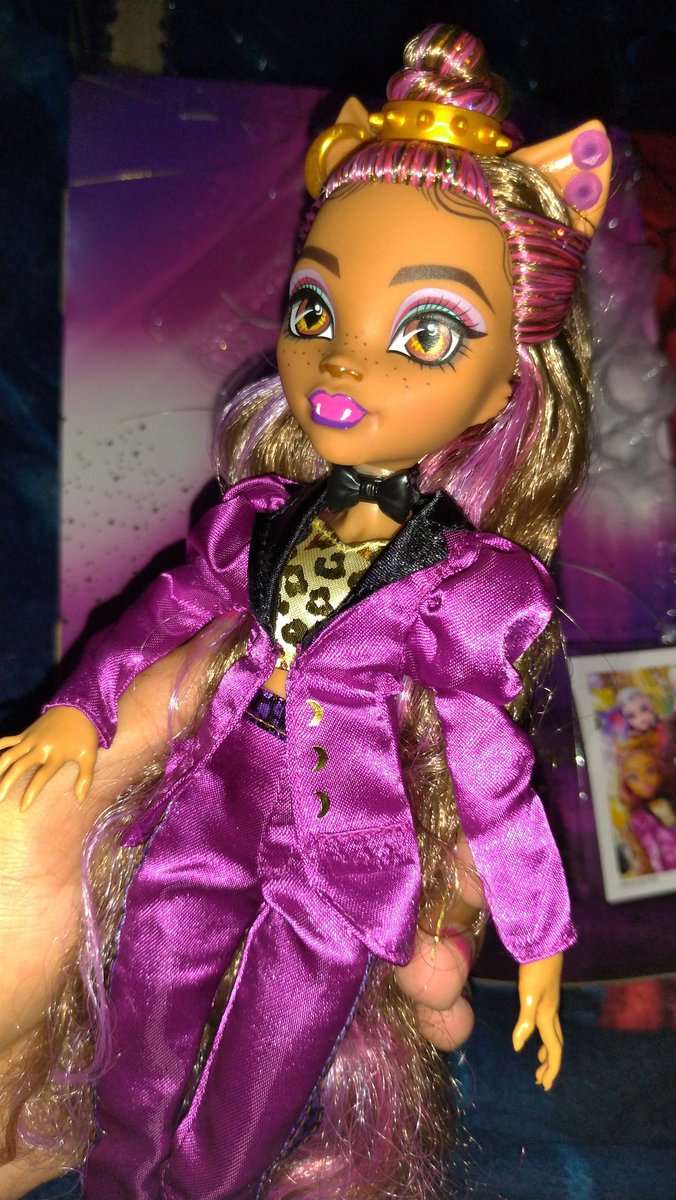 CarvalhoDough's tweet image. I love this girl 😍💜💜💜🐺🌙
#ClawdeenG3 #MonsterHighG3 
#Superball