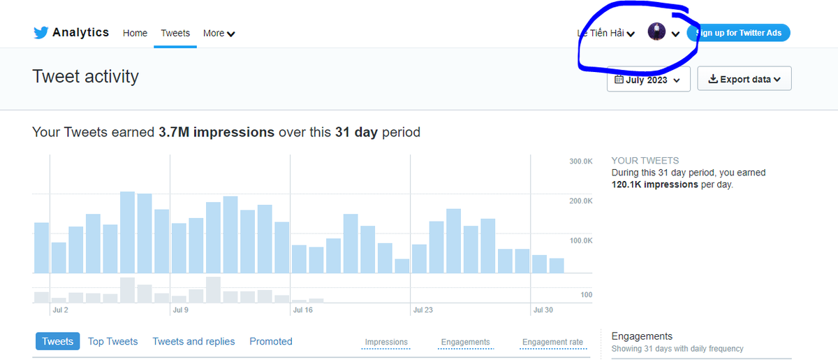 Nhóm nhỏ Private 💯Free - Cày tiền khủng với Twitter X cùng Haixuthanh!

💪💪💪 Cách làm thì luôn có, Thủ thuật và mẹo hay thì lúc nào cũng tồn tại. 
➖ Nhưng điều kiện cần là phải làm! Không bắt đầu thì không có gì cả!

Ảnh dưới là 1 tk của hải tháng 7 gần