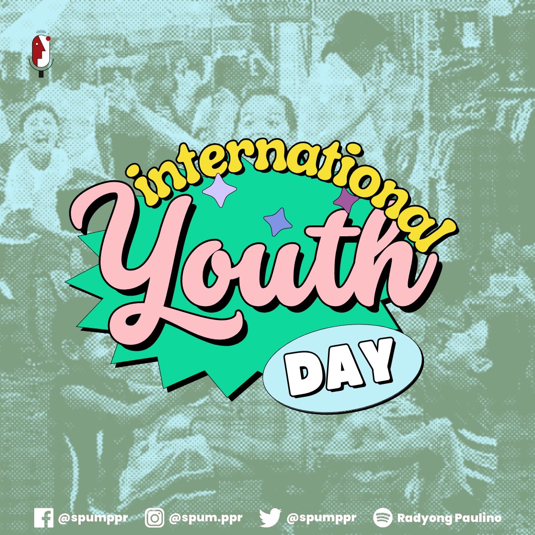 spumppr's tweet photo. We celebrate international youth day, a celebration of empowering and recognizing the immense potential and uniqueness of our youth. 🌈

Let us help each other create an environment that fosters innovation, creativity, and awareness. 🌻

#PPRinTheNewNormal #InternationalYouthDay https://t.co/1jkWiP1mlf