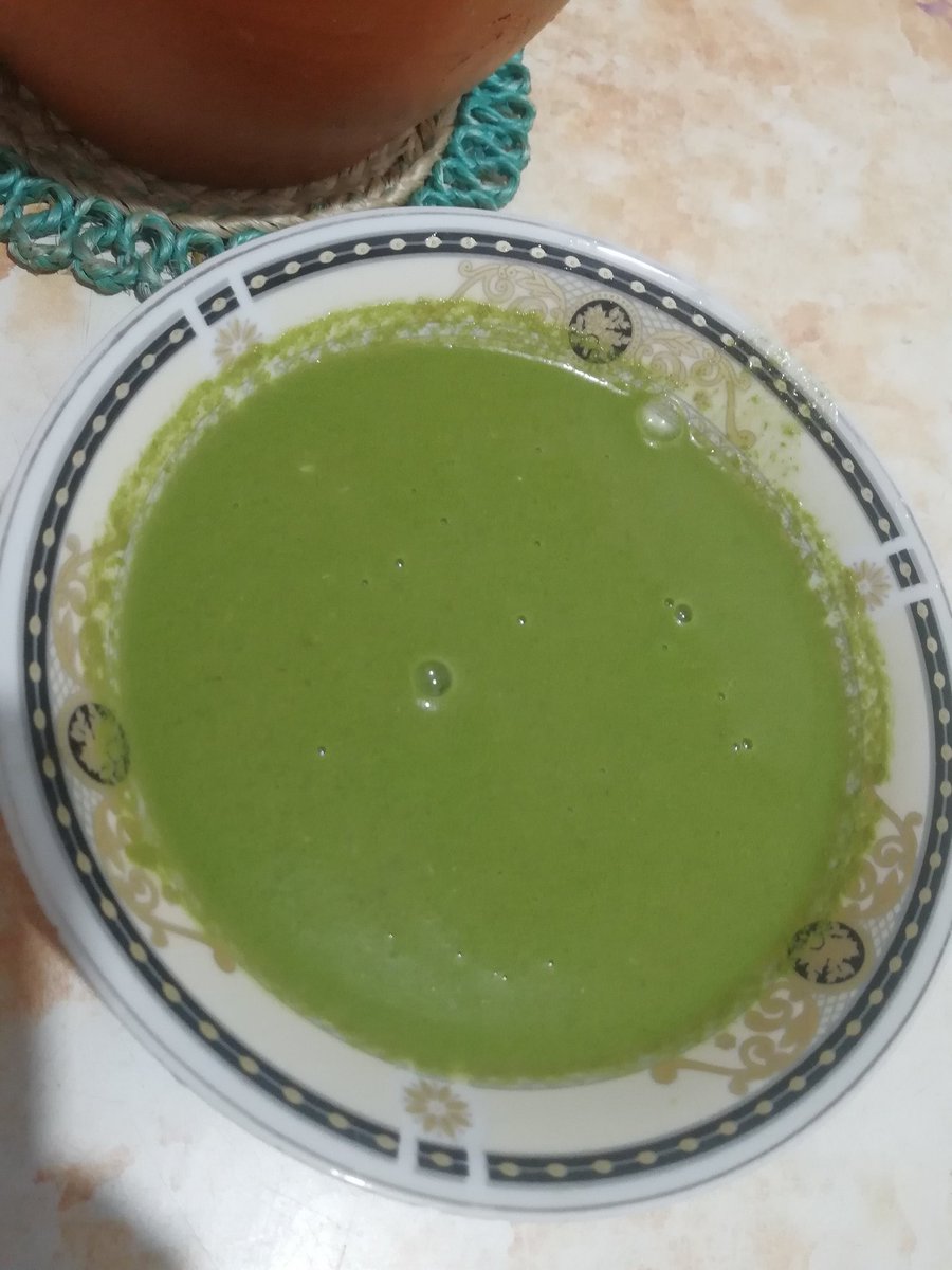 Bint_Zarook's tweet photo. How often You take 'Green Porridge'

#EverythingGreen https://t.co/4Gm8Dm5f5L