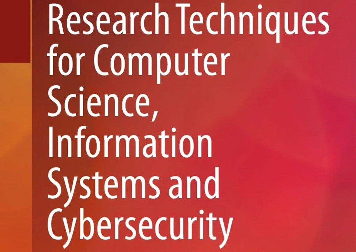 LINKCentreWits's tweet photo. Research Techniques for Computer Science, Information Systems and Cybersecurity - A research methods book authored by LINK Research Associate @uche_mbanaso, LINK Director @luci_abrahams, and Kennedy Chinedu Okafor. Published by Springer: https://t.co/3cbeUlxM17 https://t.co/PGvzqfayQ8