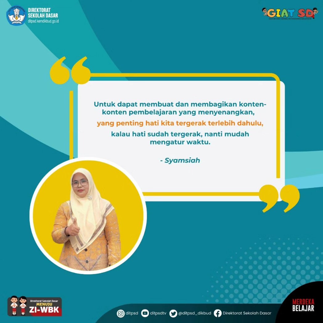 Direktorat Sekolah Dasar tweet media