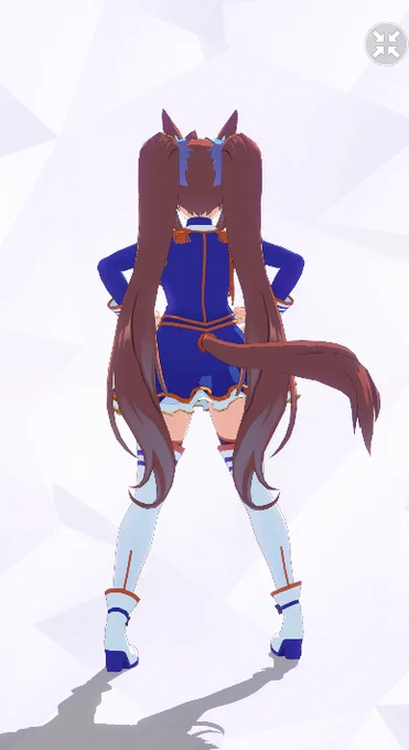 あんまり後ろ見ないけど 後ろ姿もなかなかェ