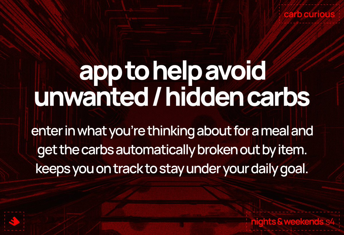 Eating out can be tricky if trying to stay low carb. 
Carb bombs lurk everywhere... 

I'm continuing to build out carb curious for <a href="/_nightsweekends/">nights & weekends</a> s4

cc: <a href="/_buildspace/">buildspace</a>