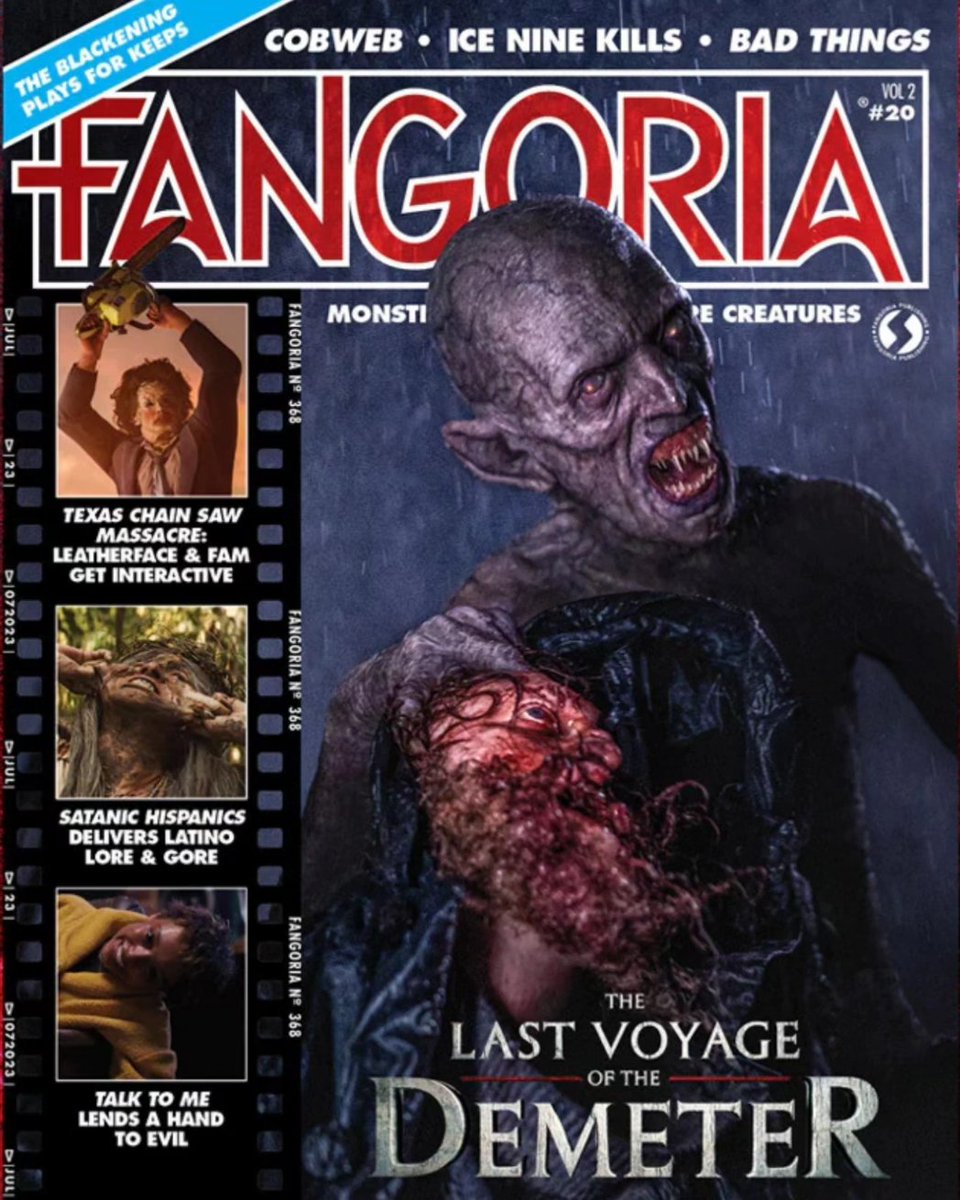 SpooktacularDoc's tweet photo. Our Spooktacular! friend @spencerink is featured in the latest edition of FANGORIA magazine speaking about the Spooktacular! film!

Check it out now!

#SpooktacularMovie #SpencerCharnas #Fangoria #IceNineKills #SilverScream https://t.co/mN17pycVyr