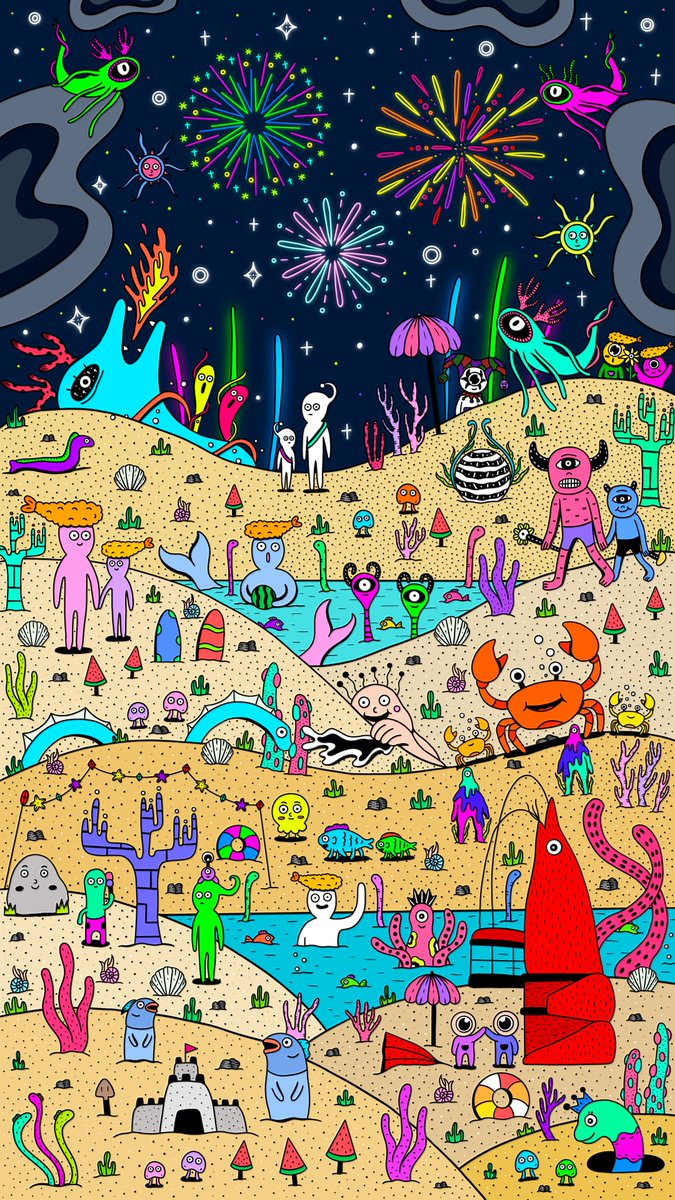 🎉STB 소래포구 페스티벌🎉

🌊Web3.0 Creator Festival 소래포구 축제🌊 
🌊공모전 투표 시작 일반인 부문 SaveTheBlind🌊 
💖소중한 투표💖 하트 부탁드립니다💖

🔽투표링크🔽
ilikelm.com/w3cf/detail/55

소래포구 페스티벌'은 화려한 바다의 축제를 그린 디지털 아트 작품입니다.
소래포구는 축제의