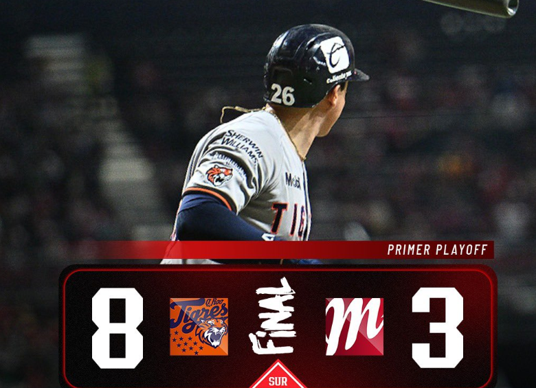 El primero de la serie es para los <a href="/tigresqroficial/">Tigres de Quintana Roo 🐯</a> sobre los <a href="/DiablosRojosMX/">DiablosRojosMX</a>