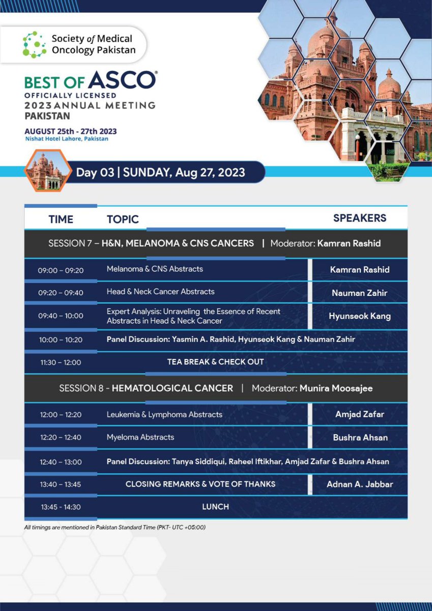 Society of Medical Oncology Pakistan tweet media