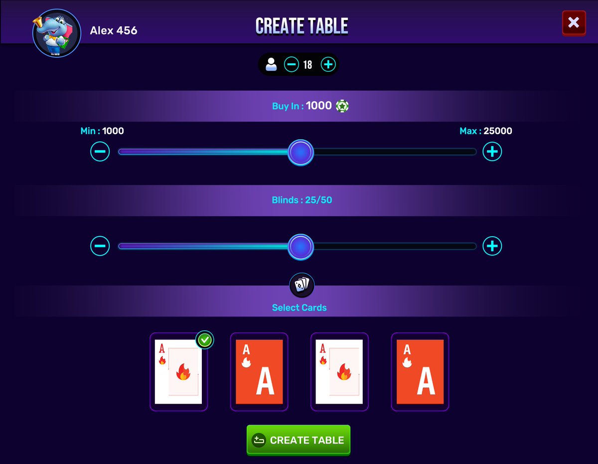 Próximamente en la aplicación Repoker podrás crear tu mesa sitgo, cash game y torneos