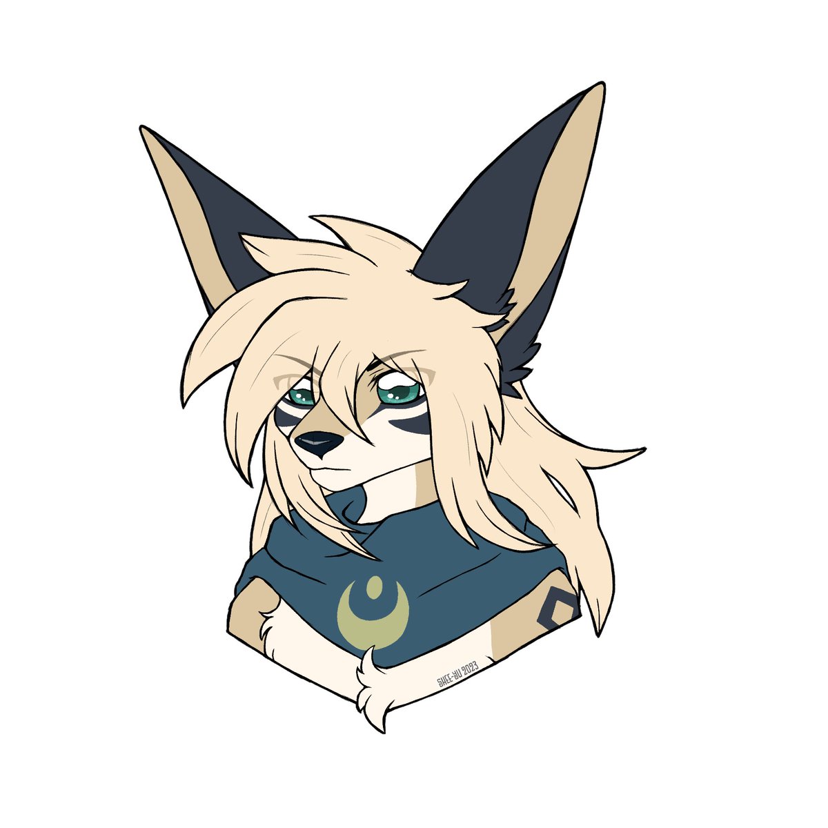 SheeYuBean's tweet photo. C0mmission for @ milksnoot. Look at this handsome :3

I'm really happy about this one. Also worked on different styles, other then kemono and it worked out pretty well. Improvement is awesome. https://t.co/4TrF2RqFKo