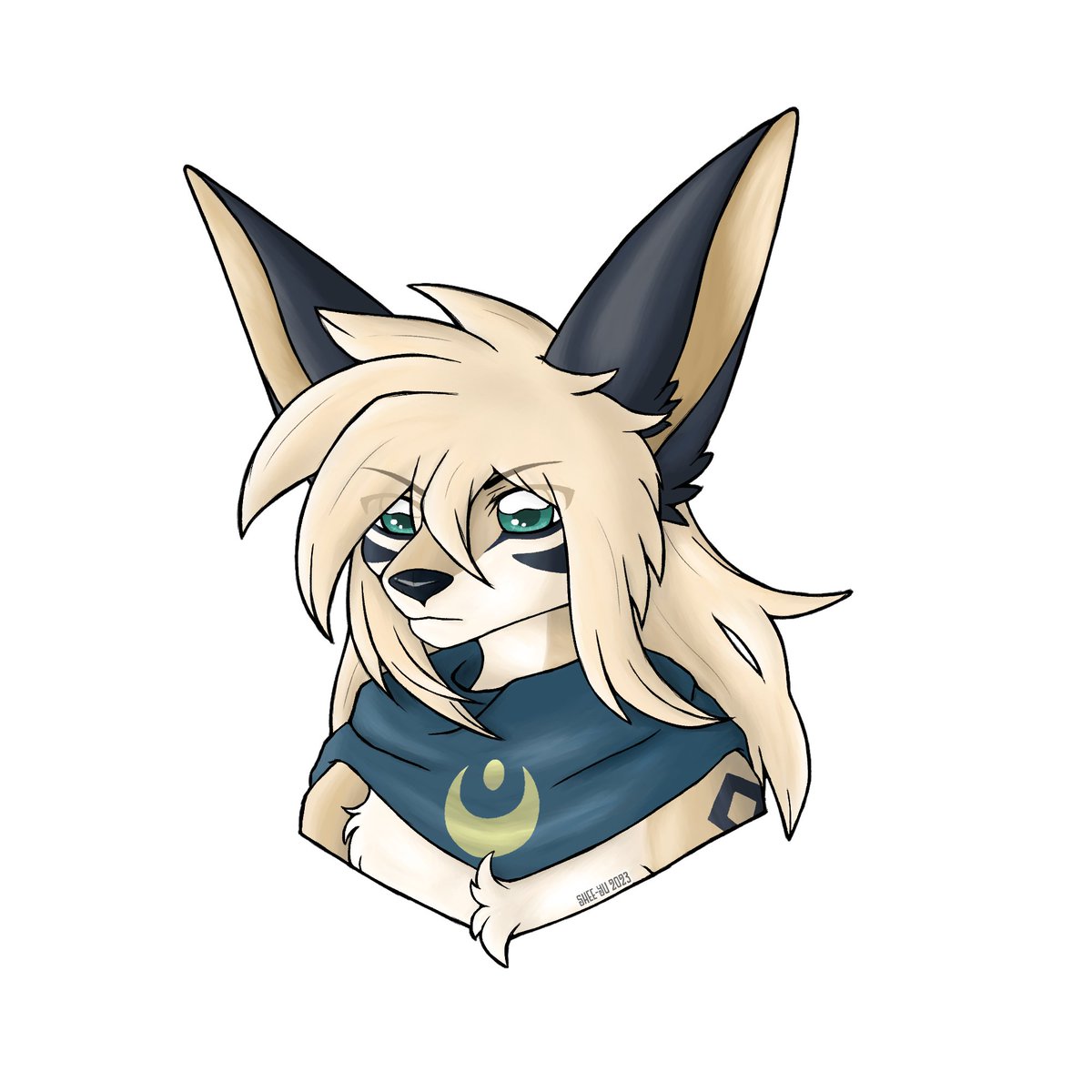 SheeYuBean's tweet photo. C0mmission for @ milksnoot. Look at this handsome :3

I'm really happy about this one. Also worked on different styles, other then kemono and it worked out pretty well. Improvement is awesome. https://t.co/4TrF2RqFKo