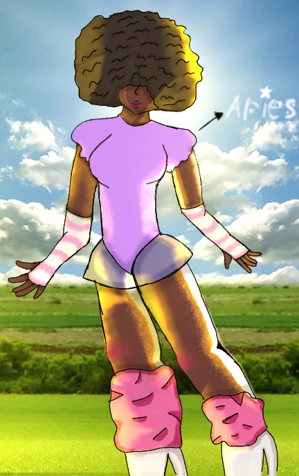 Cry12Diamond's tweet photo. This is Aries, a new character lol, i traced this from my pencil drawing of Aries, do ya like it? https://t.co/FJGmZQUl98