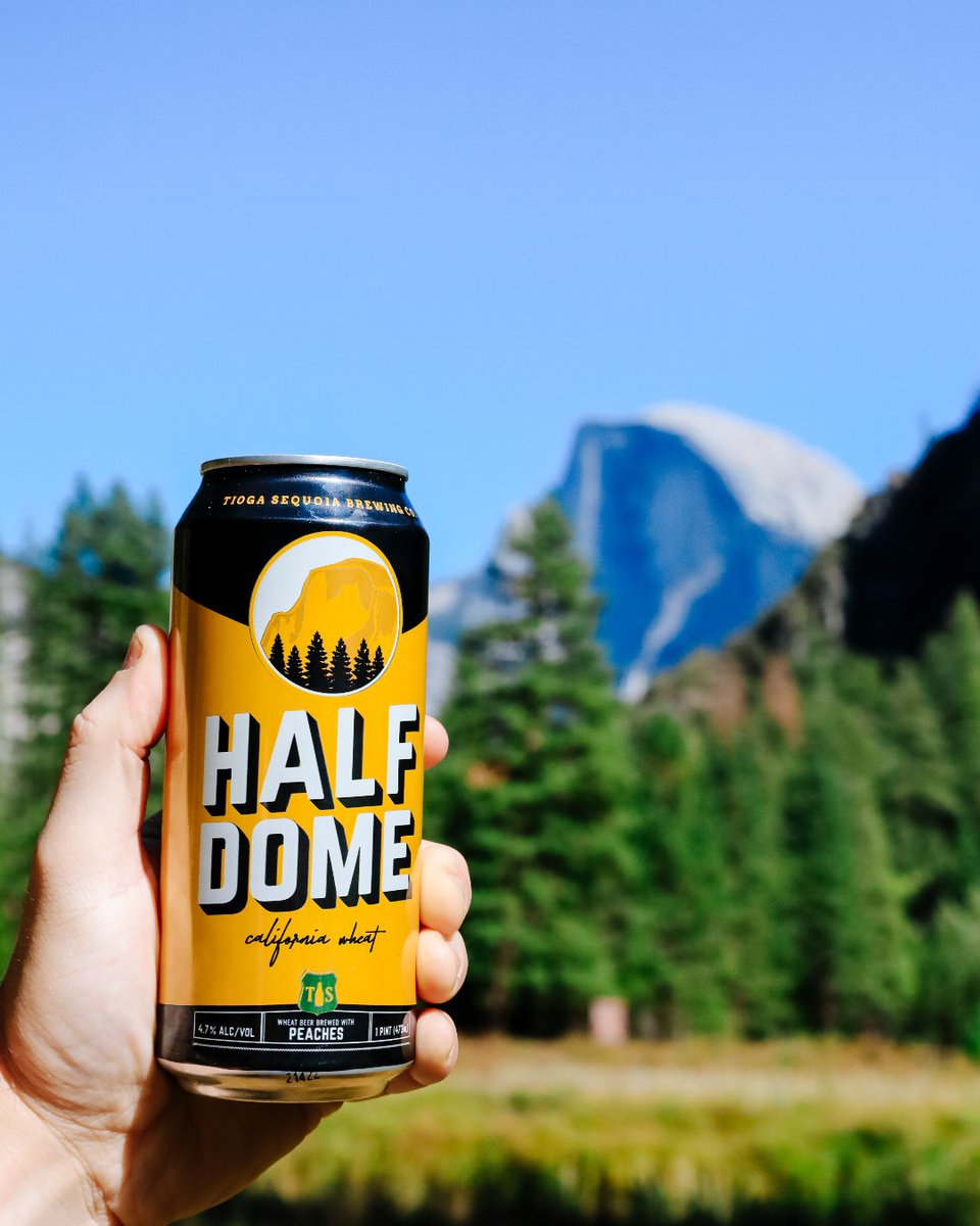 🍻 Adventure awaits with every sip of our Half Dome peach wheat. 🍑 Made with local peaches and crafted in California, this beer is the perfect companion for your next journey!