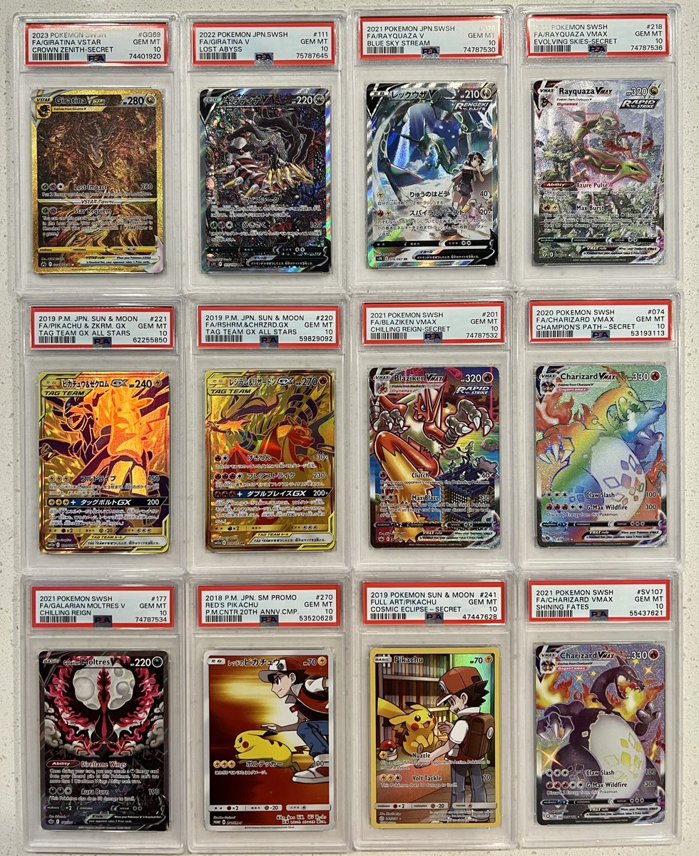 PokemonTCGIntel's tweet image. 🔥 $10 Pullbox 🔥

Saturday 8/12, we go live on twitch for this! 

5 people that RT/Like will win FREE pulls (winners drawn soon)

-$20K worth of value 
-75+ slabs about $13K total
-35% chance to hit floor / 65% to hit better 

Purchase/More details ⬇️
tcgmetro.com/product-page/d…