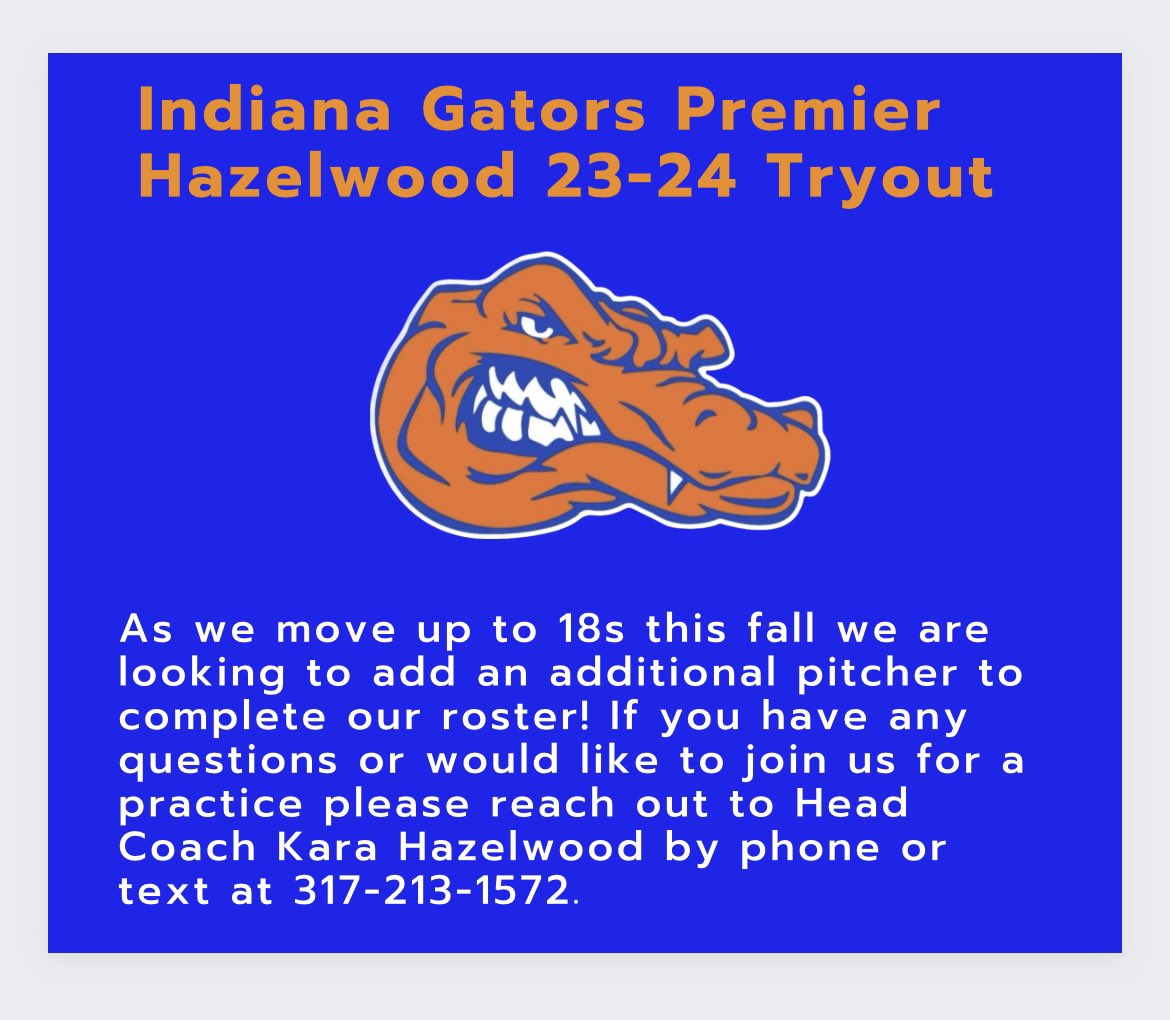 GatorsKetelhut's tweet photo. Come join a great group of girls! https://t.co/Nk3v7PiD2K
