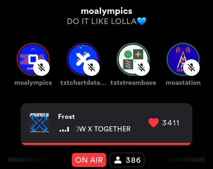 TXTChartData's tweet photo. Let's reach 400 MOAs on StationHead, please share with everyone.
Drop here your screenshots of streaming and single purchases on digital platforms!
#BuyItLikeThat #StreamItLikeThat
https://t.co/iKkpmg7wN3 https://t.co/U4zXh8o72g