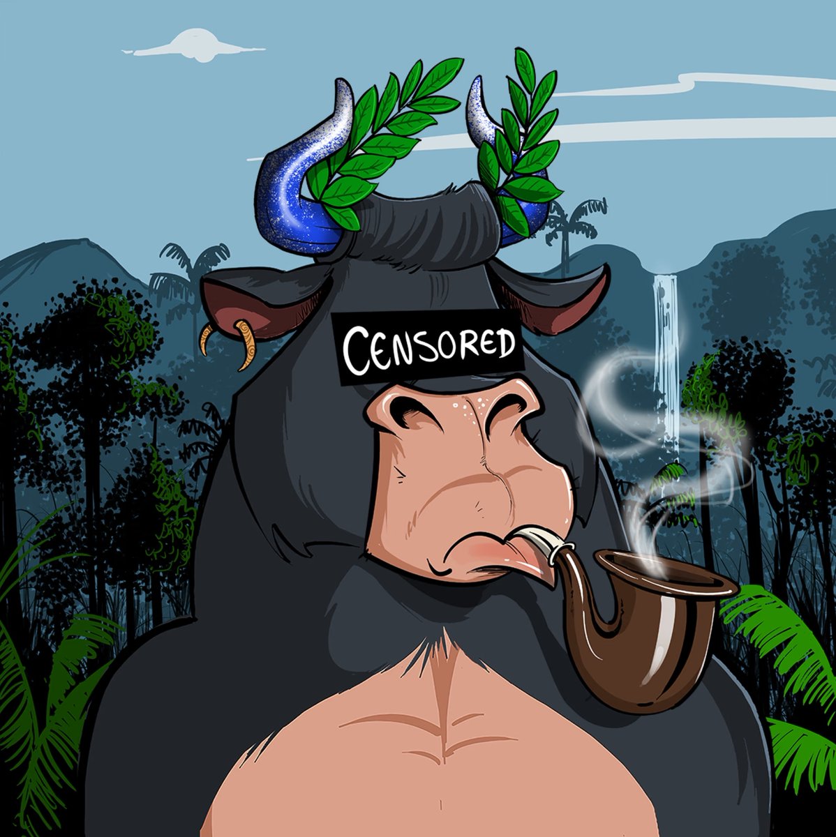 GSEGDMoney's tweet photo. Made a move. Got a @BullsApesProj OG Bull to adjust for the guardrails and continue $METH production! He's my fav and my first. Walking the Path of the Bull/Mino!  #ApeTraitOfTheDay https://t.co/DMIBavd4dN