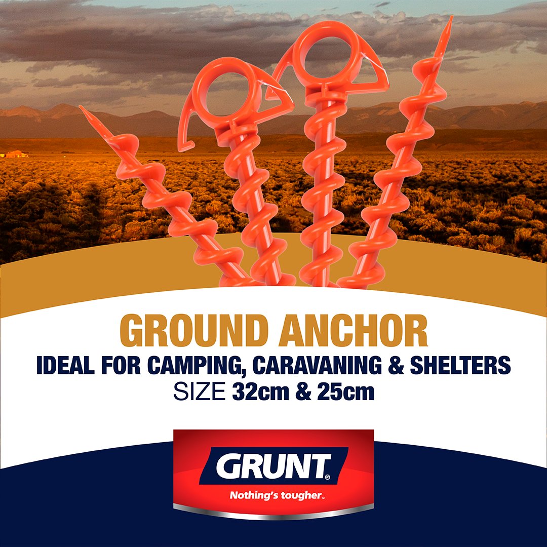 usegrunt's tweet photo. Grunt Ultimate Ground Anchor
The Ground Anchor is an easy to use multi-purpose ground anchor. Made from a hi-viz polycarbonate it is super light, strong and durable. The clear handle makes it easy to screw in and remove. https://t.co/hB20v07osq
