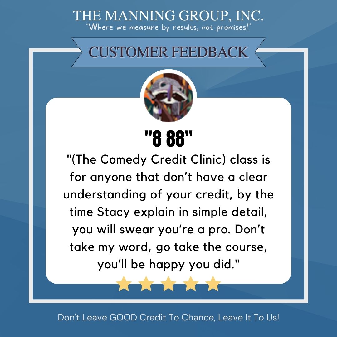 So gratifying whenever we see comments like this!

#credit 
#credittips 
#creditscore 
#creditscores 
#creditscoregoals 
#creditrepair 
#creditrepaircompany 
#creditrepairreviews
#debtmanagement 
#debtmanagementreview
#debtmanagementreviews