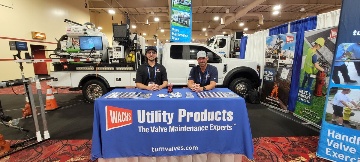 WachsUtility's tweet photo. We are LIVE in Las Vegas! Stop by booth 724 at the 38th annual Tri-State Seminar and check out the ultimate in Valve Maintenance Systems.
#waterutilities #watermanagement #waterindustry #municipalwater #valves #valvemaintenance #valverepair #valveexercising #waterdepartment https://t.co/vY9CdVfTsY