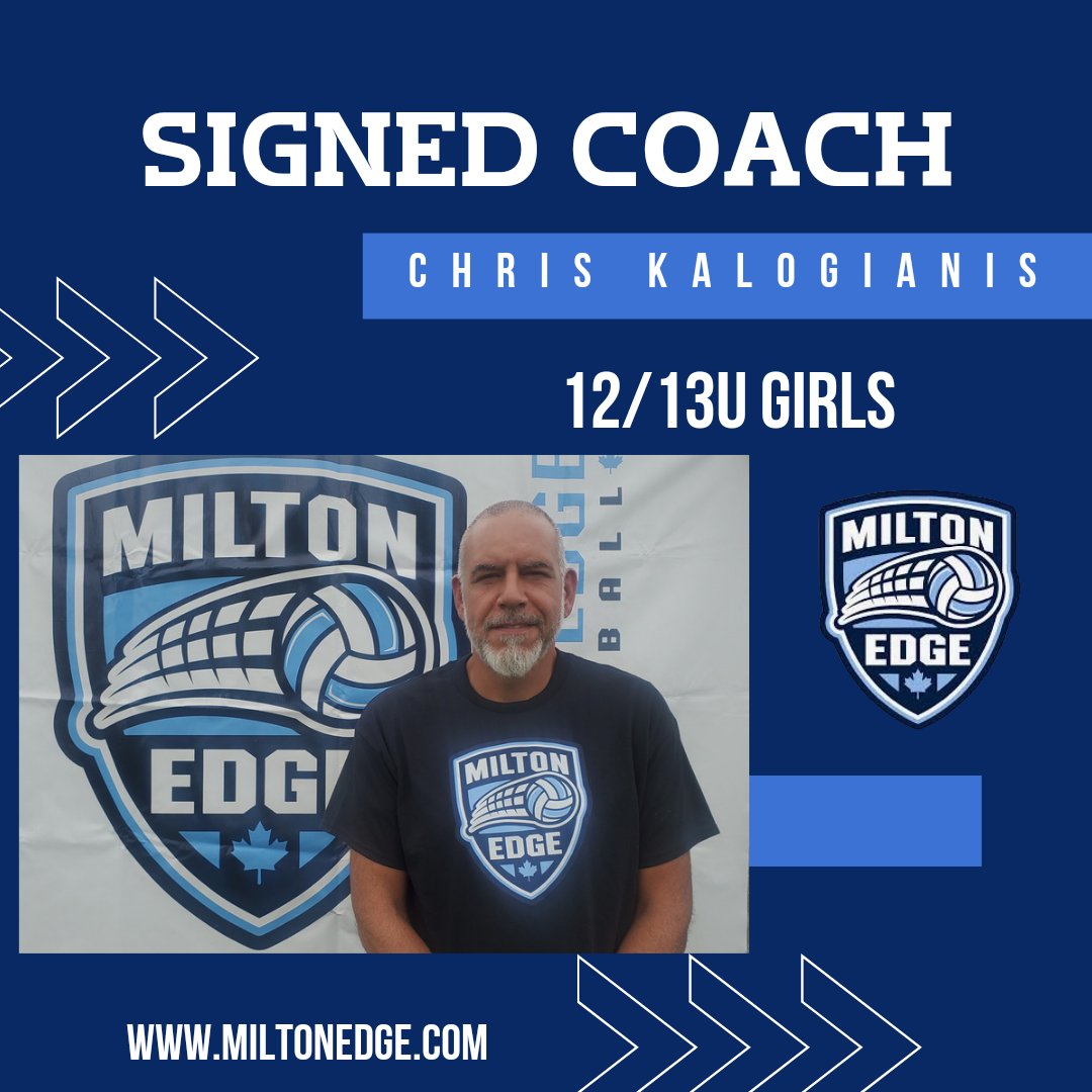 milton_edge's tweet image. Welcome to Milton Edge Coach Chris! I'm sure your team will have a great season!