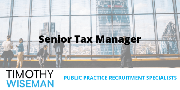TimothyWiseman_'s tweet photo. Apply now! Senior Tax Manager, Up to £70k. https://t.co/QLppy6jhKa