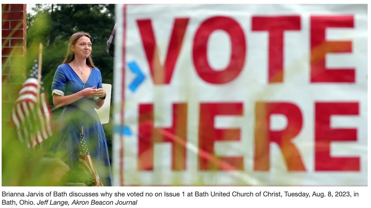 CALLING IT: Ohio GOP leaders just LOST their special election!

They were hoping to sneak in Issue 1 – a measure to kill voters' attempts to protect abortion – but Democrats, independents, and women came out in droves and voted F**K NO and F**K YOU.

But here's why it's huge for