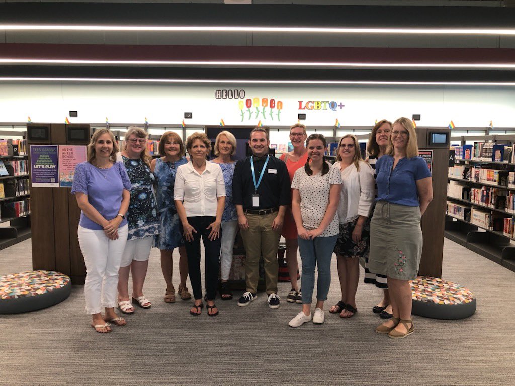 BenderLibrarian's tweet photo. The CV librarians current and retired went to the newly built Lancaster Public Library for a tour. I was impressed! Reminded me of contemporary libraries found in Europe. ❤️📚 https://t.co/kJhxVjbJR4