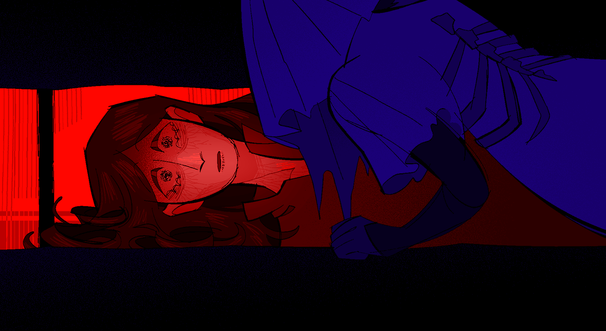 1010lilfoot's tweet photo. (1/2)
I read the Locked Tomb series! Here's fanart for all the scenes that grabbed me by the skeleton
#thelockedtomb #gideontheninth #HarrowTheNinth #nonatheninth 

tw horror, blood, possible spoilers
.
.
. https://t.co/WYoLkiZAR3